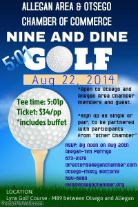Nine & Dine Aug. 2014
